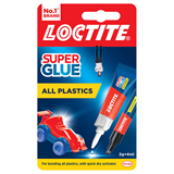 Loctite Superglue 2-Part All Plastics 2g+4ml